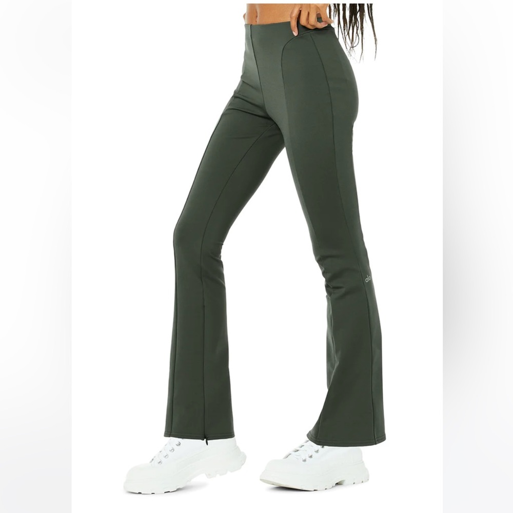 ALO Yoga High-Waist 7/8 Zip It Flare Legging - Size M, NWOT